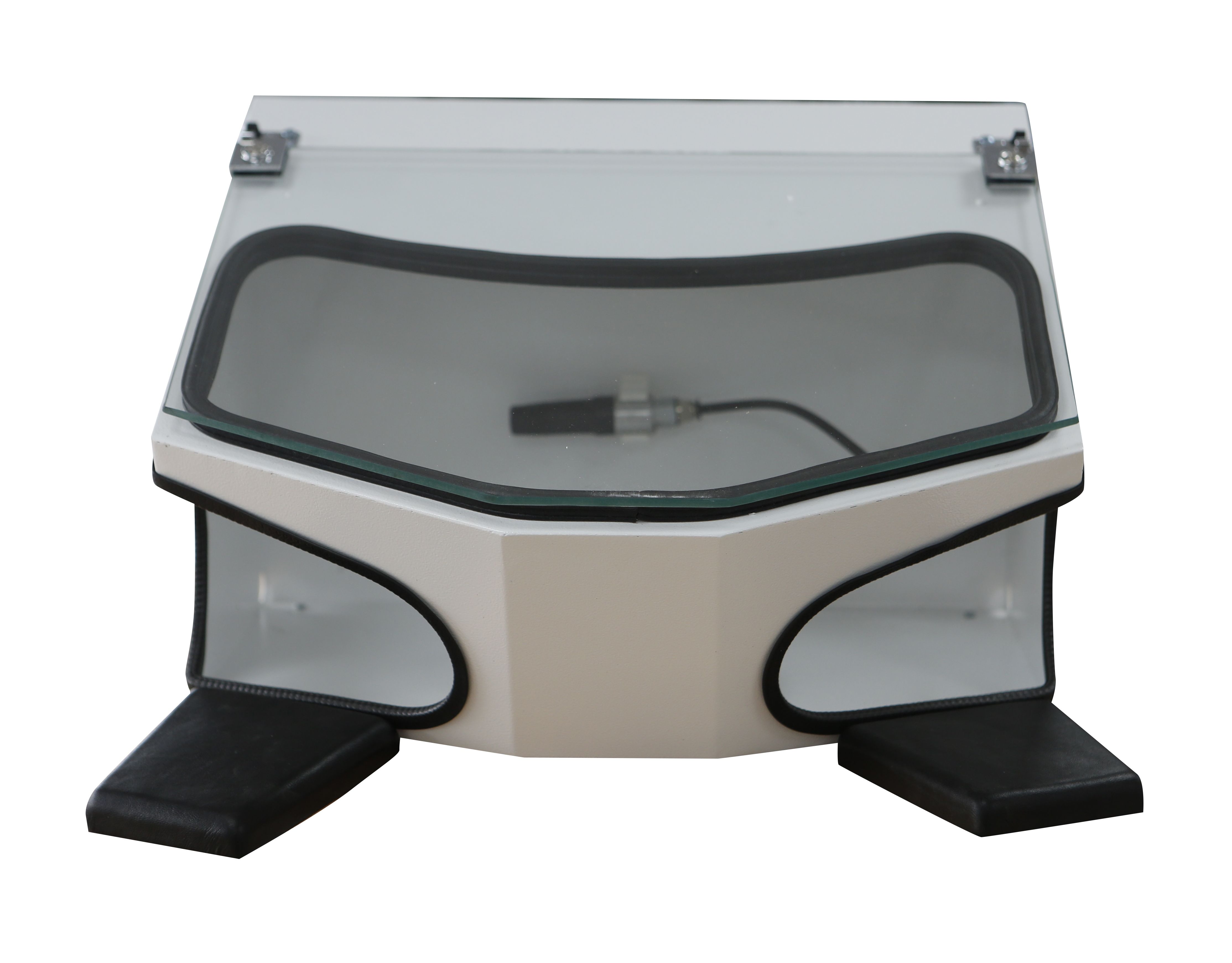 Geschlossene Schleifbox Mit LED-Beleuchtung - Polierstation Für Bastelprojekte